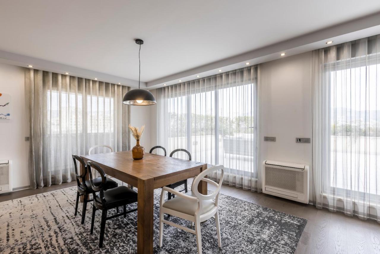 Ferienwohnung Lazarica Penthouse Split Exterior foto