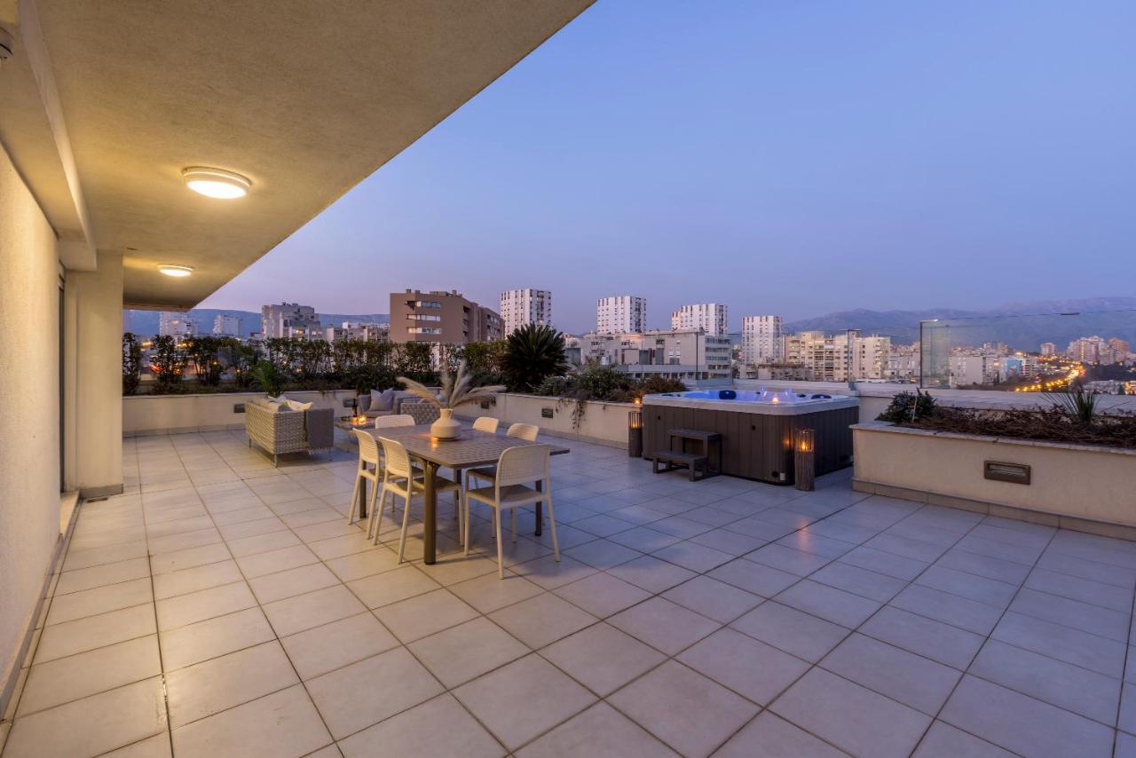 Ferienwohnung Lazarica Penthouse Split Exterior foto
